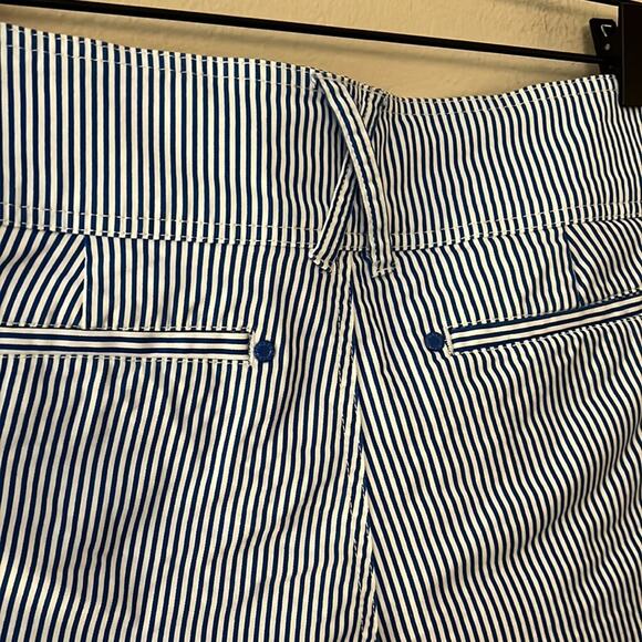 Guess Blue and White Stripe Nautical Shorts - Picture 7 of 7